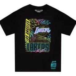 Mitchell & Ness T-Shirts & Tops-Neon Tee Los Angeles Lakers