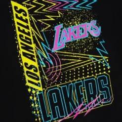 Mitchell & Ness T-Shirts & Tops-Neon Tee Los Angeles Lakers