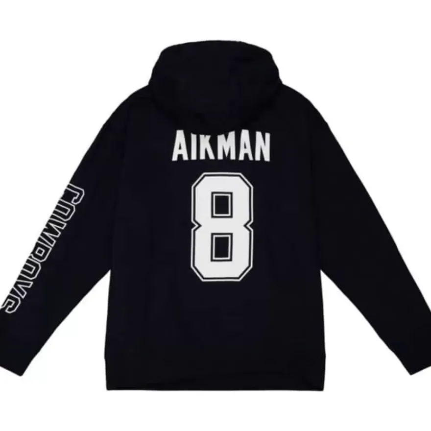 Mitchell & Ness Hoodies & Sweatshirts-N&N Fleece Hoody Dallas Cowboys Troy Aikman