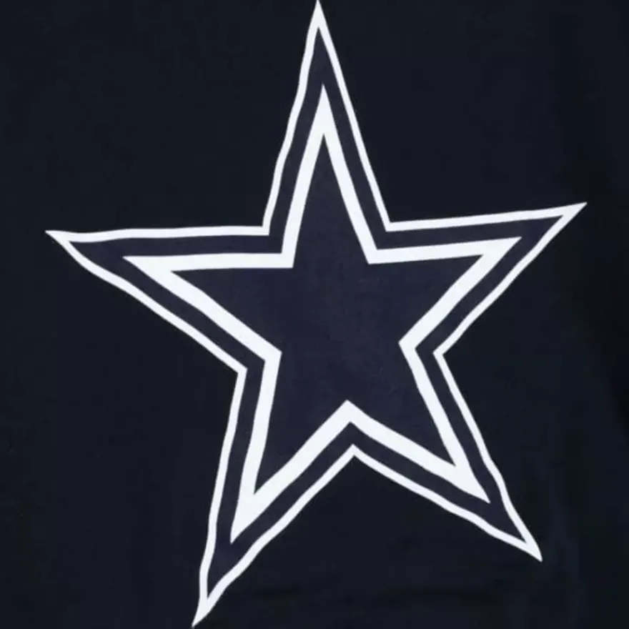 Mitchell & Ness Hoodies & Sweatshirts-N&N Fleece Hoody Dallas Cowboys Troy Aikman