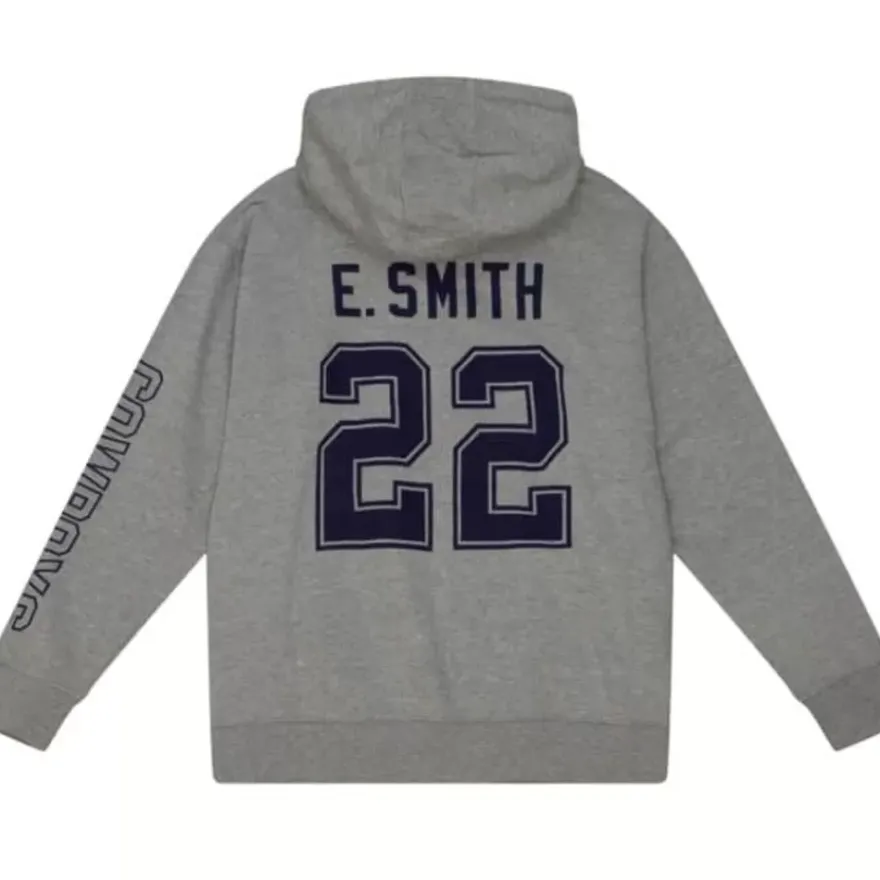 Mitchell & Ness Hoodies & Sweatshirts-N&N Fleece Hoody Dallas Cowboys Emmitt Smith