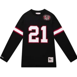 Mitchell & Ness T-Shirts & Tops-N&N Longsleeve Tee Atlanta Falcons 1989 Deion Sanders