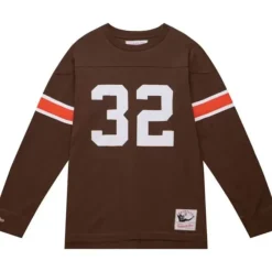Mitchell & Ness T-Shirts & Tops-N&N Longsleeve Tee Cleveland Browns 1963 Jim Brown