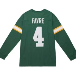 Mitchell & Ness T-Shirts & Tops-N&N Longsleeve Tee Green Bay Packers 1993 Brett Favre