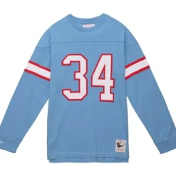 Mitchell & Ness T-Shirts & Tops-N&N Longsleeve Tee Houston Oilers 1980 Earl Campbell