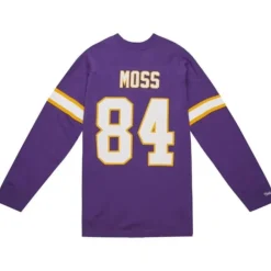 Mitchell & Ness T-Shirts & Tops-N&N Longsleeve Tee Minnesota Vikings 2000 Randy Moss