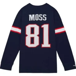 Mitchell & Ness T-Shirts & Tops-N&N Longsleeve Tee New England Patriots 2009 Randy Moss