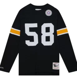 Mitchell & Ness T-Shirts & Tops-N&N Longsleeve Tee Pittsburgh Steelers 1976 Jack Lambert