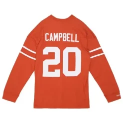 Mitchell & Ness T-Shirts & Tops-N&N Longsleeve Tee University Of Texas At Austin 1977 Earl Campbell