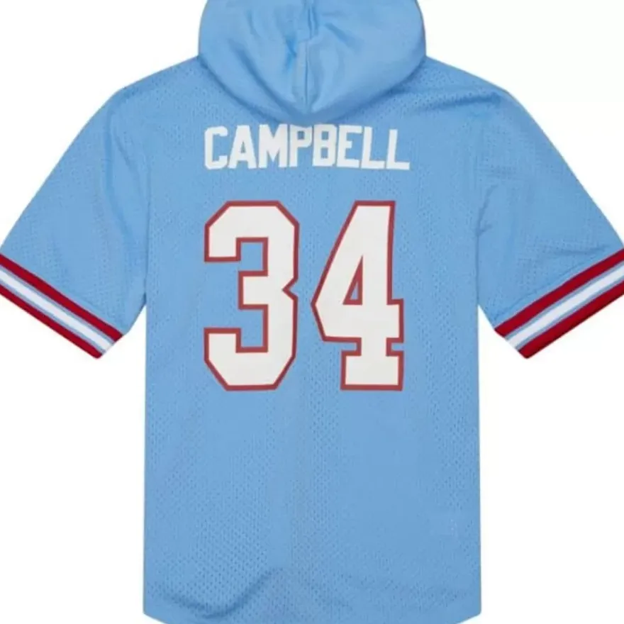 Mitchell & Ness Hoodies & Sweatshirts-N&N Mesh Hoody Houston Oilers 1979 Earl Campbell