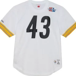 Mitchell & Ness T-Shirts & Tops-N&N Mesh Top Pittsburgh Steelers 2005 Troy Polamalu