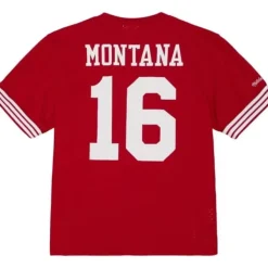 Mitchell & Ness T-Shirts & Tops-N&N Mesh Top San Francisco 49Ers 1990 Joe Montana