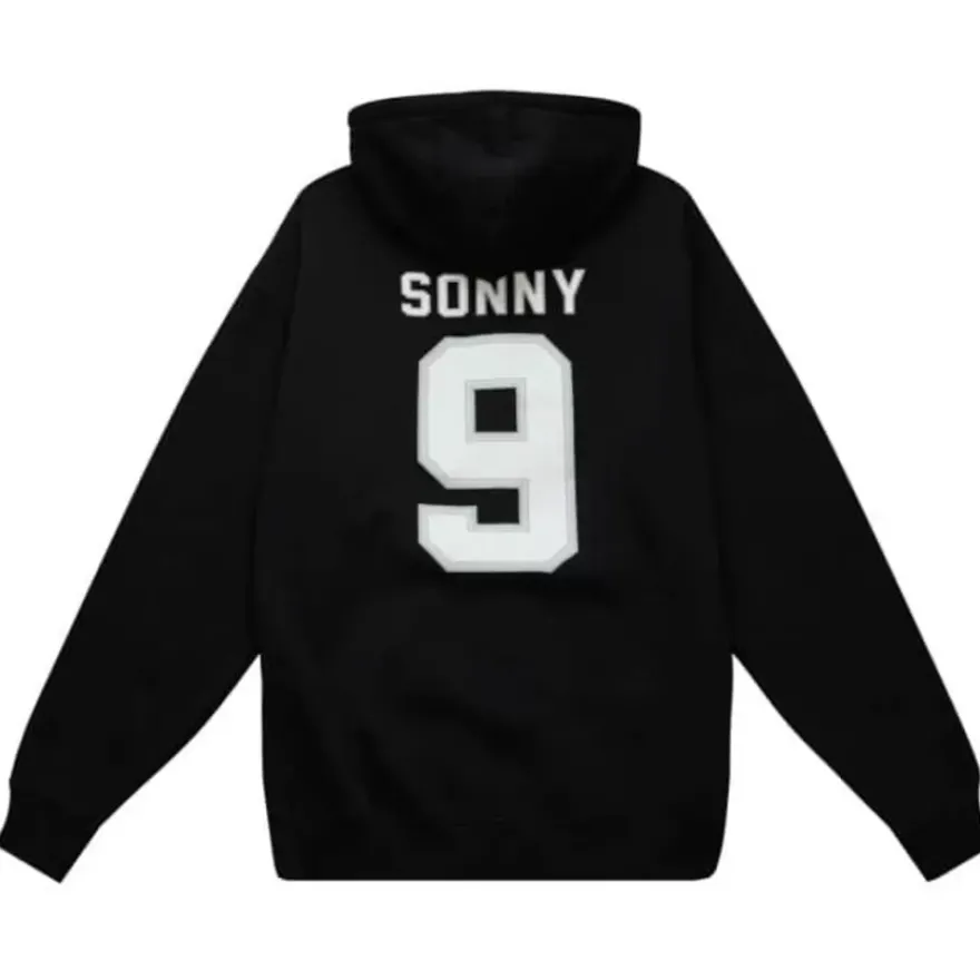 Mitchell & Ness Hoodies & Sweatshirts-N&N Zipper Hoodie Collaboration Sonny Jurgensen