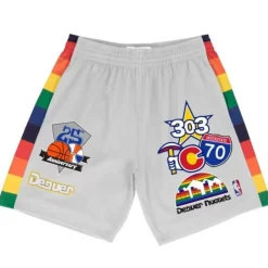 Mitchell & Ness Shorts-Nuggets Mile High Shorts Denver Nuggets