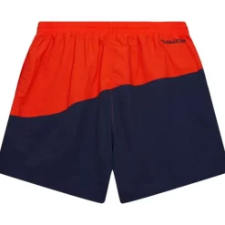 Mitchell & Ness Shorts-Nylon Utility Shorts Chicago Bears
