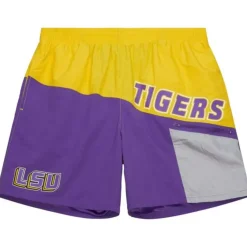 Mitchell & Ness Shorts-Nylon Utility Shorts Louisiana State University