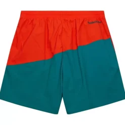 Mitchell & Ness Shorts-Nylon Utility Shorts Miami Dolphins