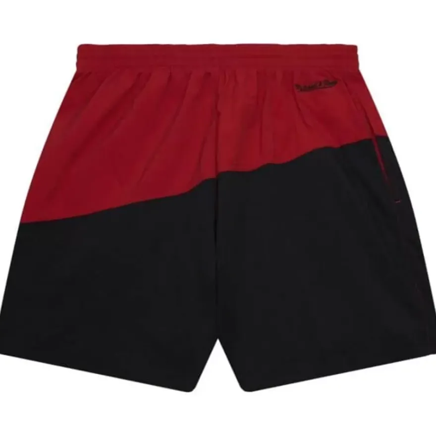 Mitchell & Ness Shorts-Nylon Utility Shorts Miami Heat