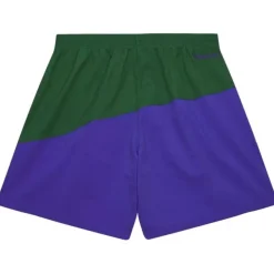 Mitchell & Ness Shorts-Nylon Utility Shorts Milwaukee Bucks