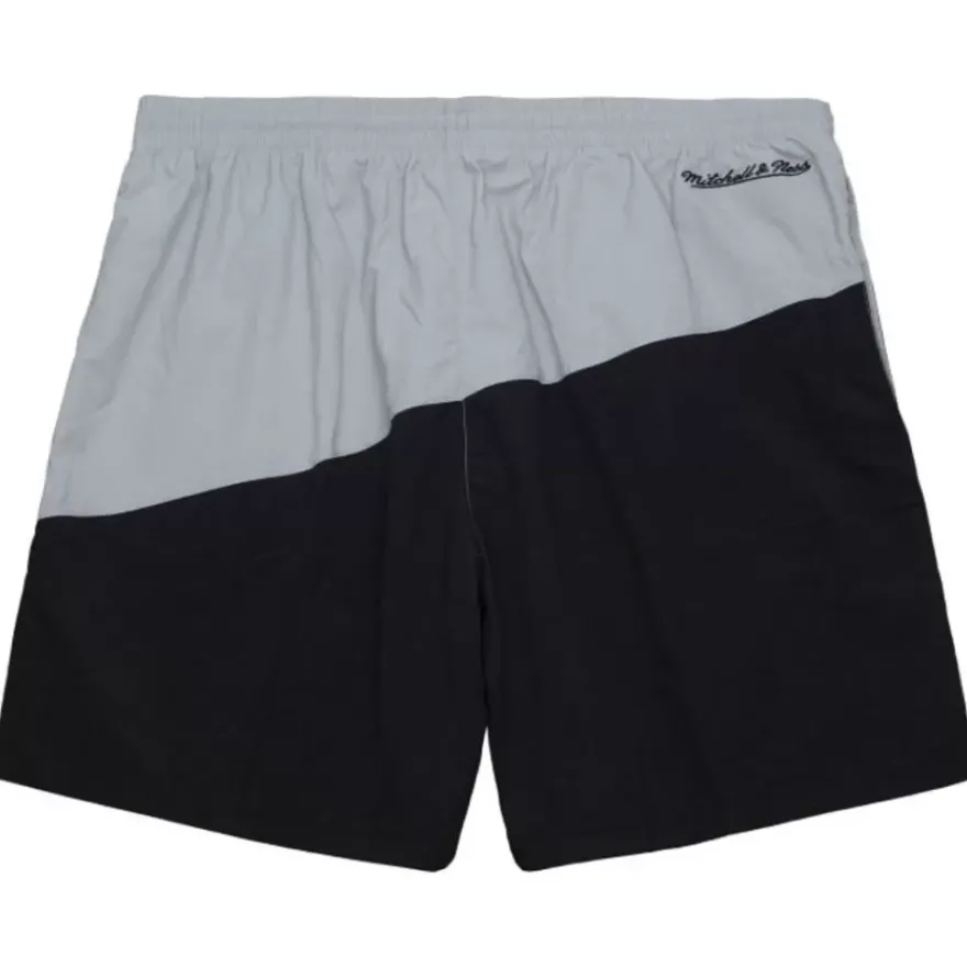Mitchell & Ness Shorts-Nylon Utility Shorts Oakland Raiders