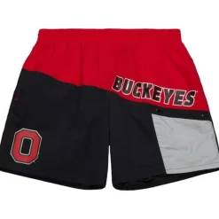 Mitchell & Ness Shorts-Nylon Utility Shorts Ohio State