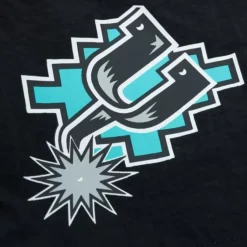 Mitchell & Ness Shorts-Nylon Utility Shorts San Antonio Spurs