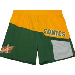 Mitchell & Ness Shorts-Nylon Utility Shorts Seattle Supersonics