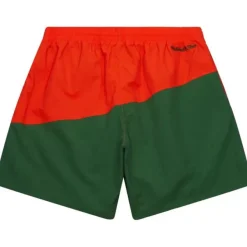 Mitchell & Ness Shorts-Nylon Utility Shorts University Of Miami