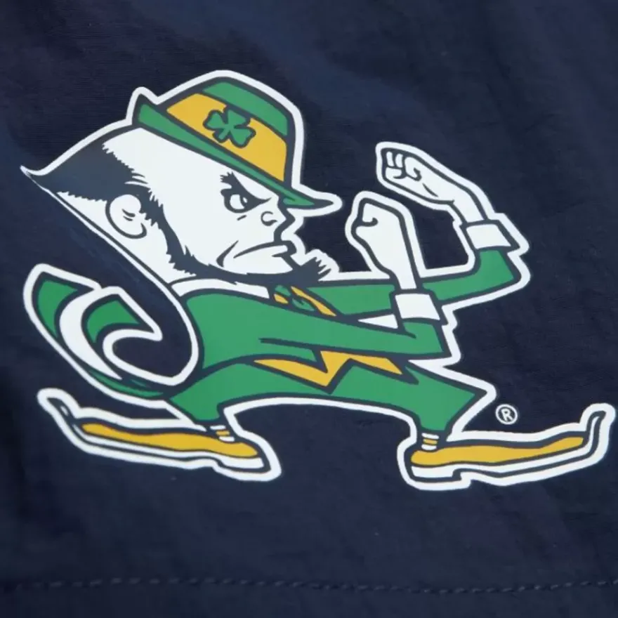 Mitchell & Ness Shorts-Nylon Utility Shorts University Of Notre Dame