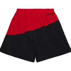 Mitchell & Ness Shorts-Nylon Utility Shorts University Of Georgia