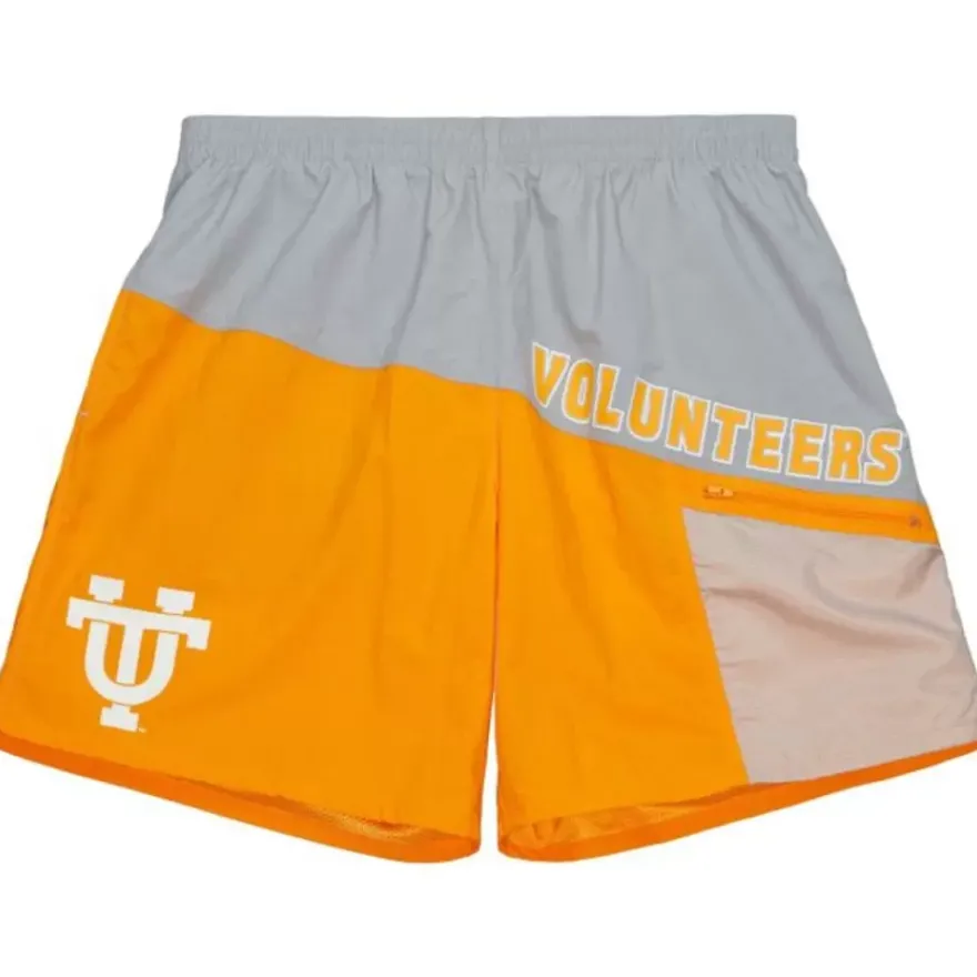 Mitchell & Ness Shorts-Nylon Utility Shorts University Of Tennessee