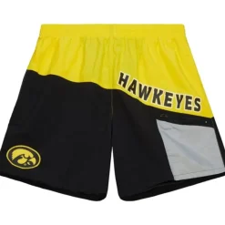 Mitchell & Ness Shorts-Nylon Utility Shorts University Of Iowa