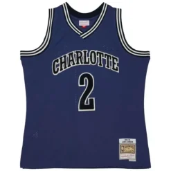 Mitchell & Ness Nba Swingman-Off Court Chenille Swingman Larry Johnson Charlotte Hornets 1994-95 Jersey