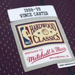 Mitchell & Ness Nba Swingman-Off Court Chenille Swingman Vince Carter Toronto Raptors 1998-99 Jersey