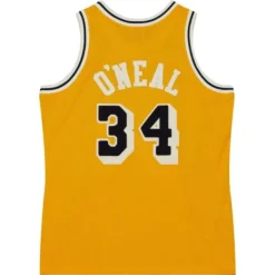 Mitchell & Ness Nba Swingman-Off Court Chenille Swingman Shaquille O'Neal Los Angeles Lakers 1996-97 Jersey
