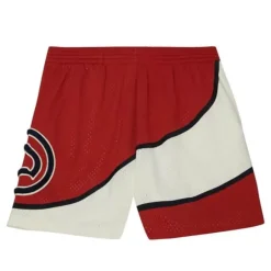 Mitchell & Ness Nba Swingman-Off Court Chenille Swingman Atlanta Hawks 1986-87 Shorts
