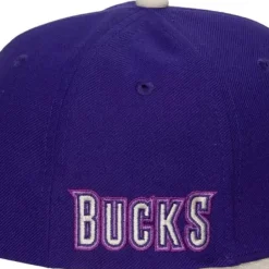 Mitchell & Ness Snapback-Off Team Snapback Hwc Milwaukee Bucks
