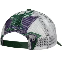 Mitchell & Ness Snapback-Off The Backboard Trucker Snapback Hwc Milwaukee Bucks