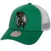 Mitchell & Ness Snapback-Off The Backboard Trucker Snapback Boston Celtics