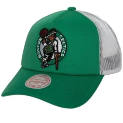 Mitchell & Ness Snapback-Off The Backboard Trucker Snapback Boston Celtics