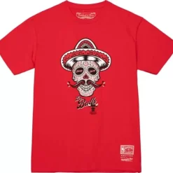 Mitchell & Ness T-Shirts & Tops-Ofrenda Tee Chicago Bulls