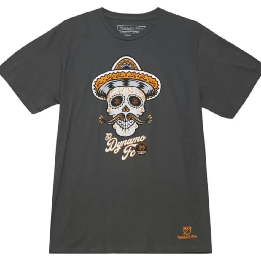 Mitchell & Ness T-Shirts & Tops-Ofrenda Tee Houston Dynamo