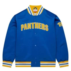Mitchell & Ness Jackets & Outerwear-Onfield Lightweight Satin Jacket University Of Pittsburgh