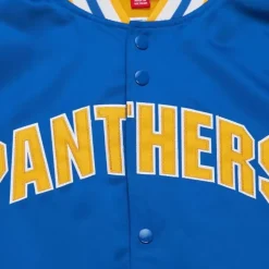 Mitchell & Ness Jackets & Outerwear-Onfield Lightweight Satin Jacket University Of Pittsburgh