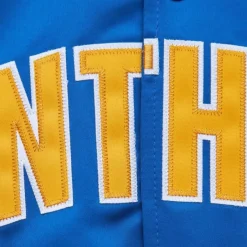 Mitchell & Ness Jackets & Outerwear-Onfield Lightweight Satin Jacket University Of Pittsburgh