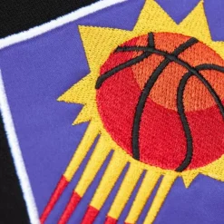 Mitchell & Ness Hoodies & Sweatshirts-Oversized Logo Fleece Crew Phoenix Suns