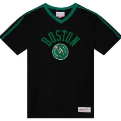 Mitchell & Ness Big Kids-Overtime Win V-Neck Boston Celtics