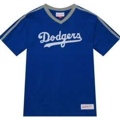 Mitchell & Ness Big Kids-Overtime Win V-Neck Los Angeles Dodgers