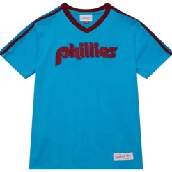 Mitchell & Ness Big Kids-Overtime Win V-Neck Philadelphia Phillies
