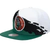 Mitchell & Ness Snapback-Paintbrush Snapback Hwc Boston Celtics